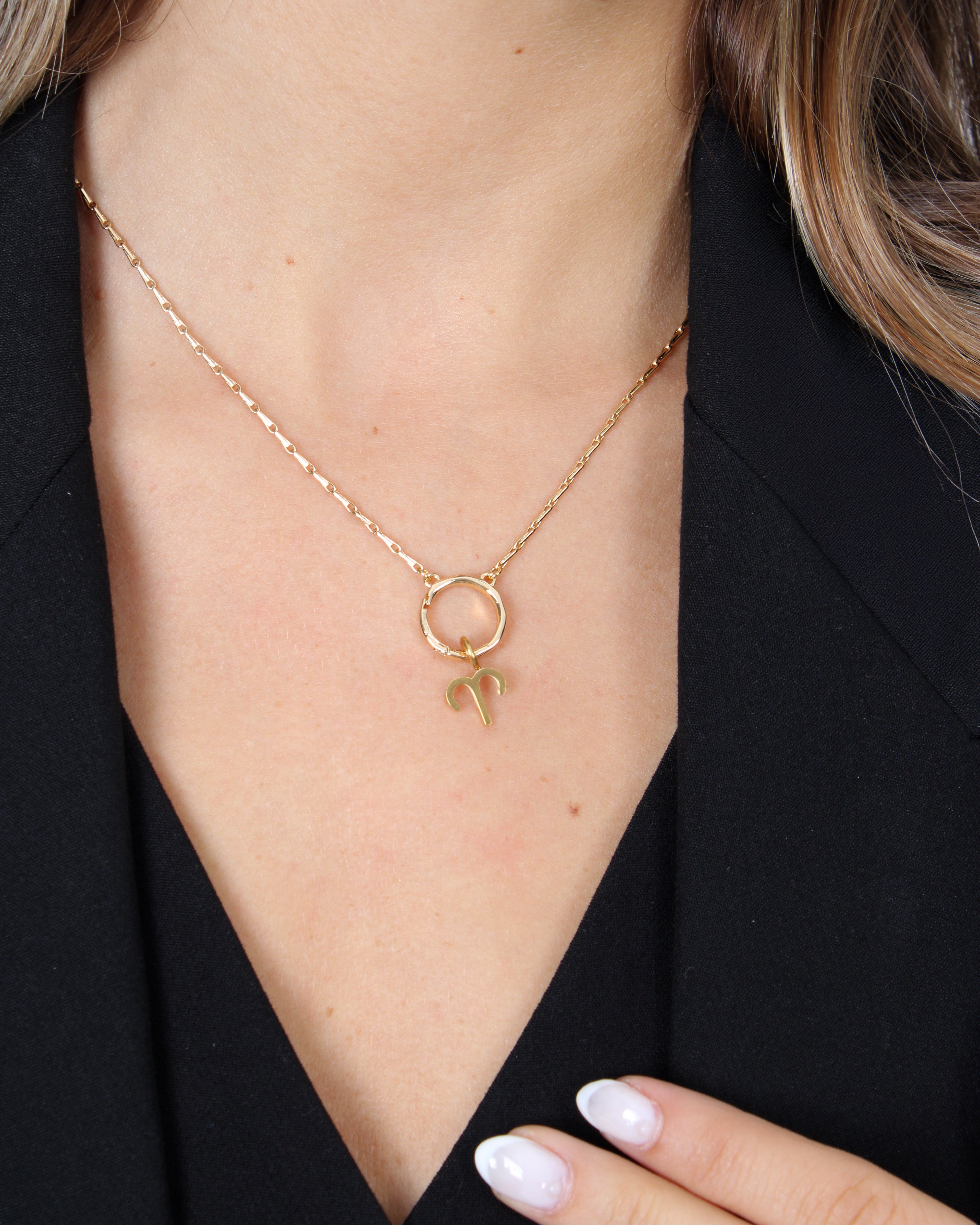 Charm Aries – Pingente Banhado a Ouro 18k