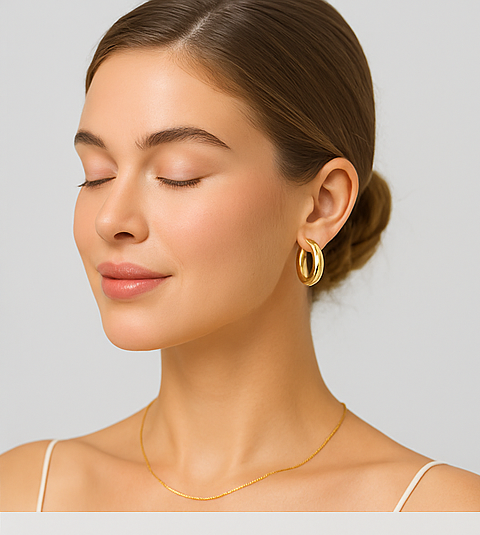 Aria – Argolas Contorno Minimalista