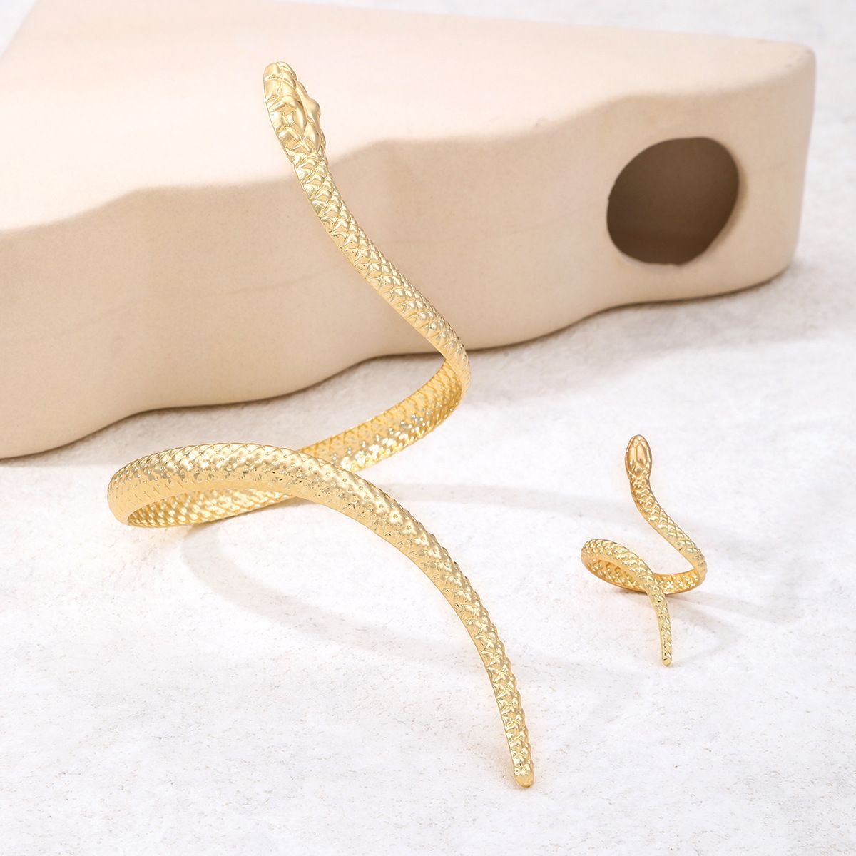 Siena – Bracelete Gota Orgânica Aberta