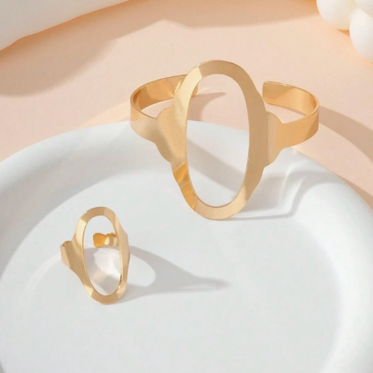 Siena – Bracelete Gota Orgânica Aberta